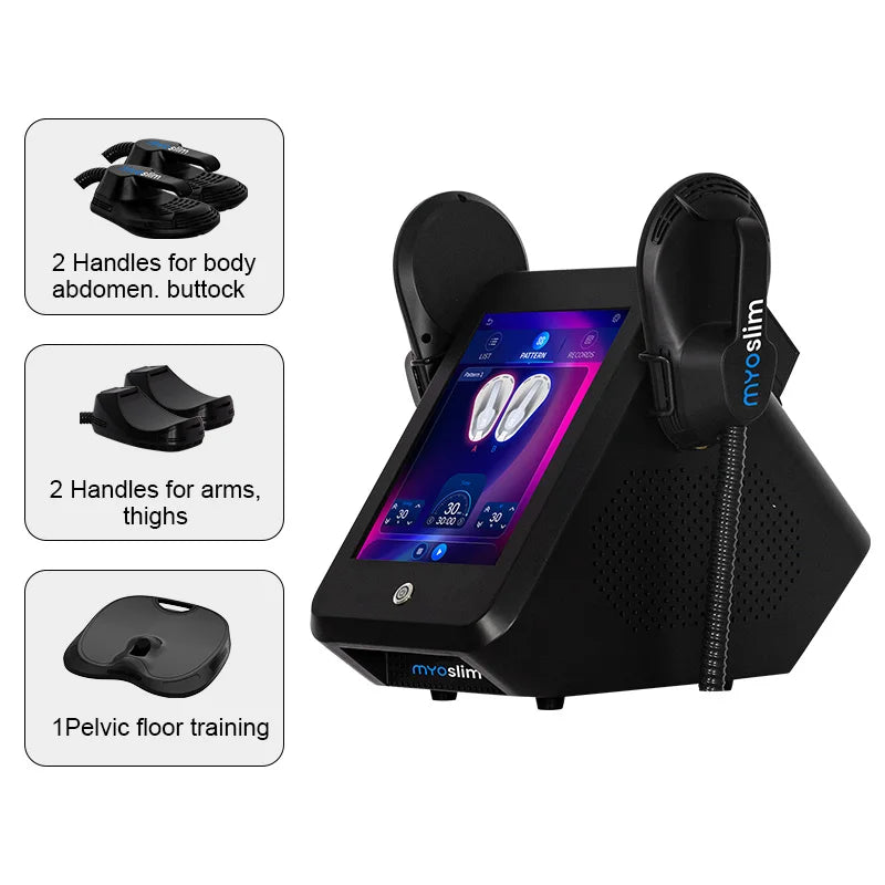 Myoslim Neo Portable EMS Machine Electromagnetic Body Slimming Muscle Stimulate Fat Removal Build Muscle.