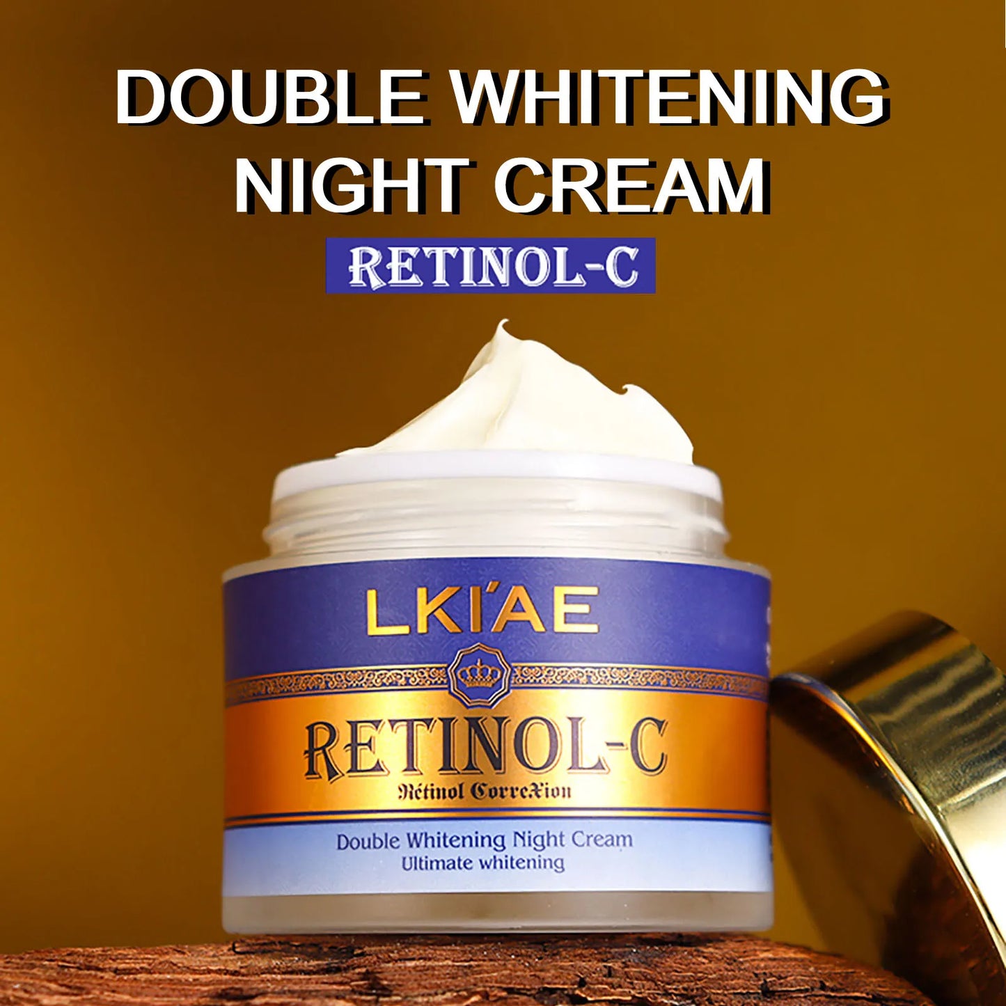 AILKE Day And Night Retinol Whitening Face Cream, Cleaning, Reduce Dark Spots, Wrinkles, With Snail Extract, For All Skin Types