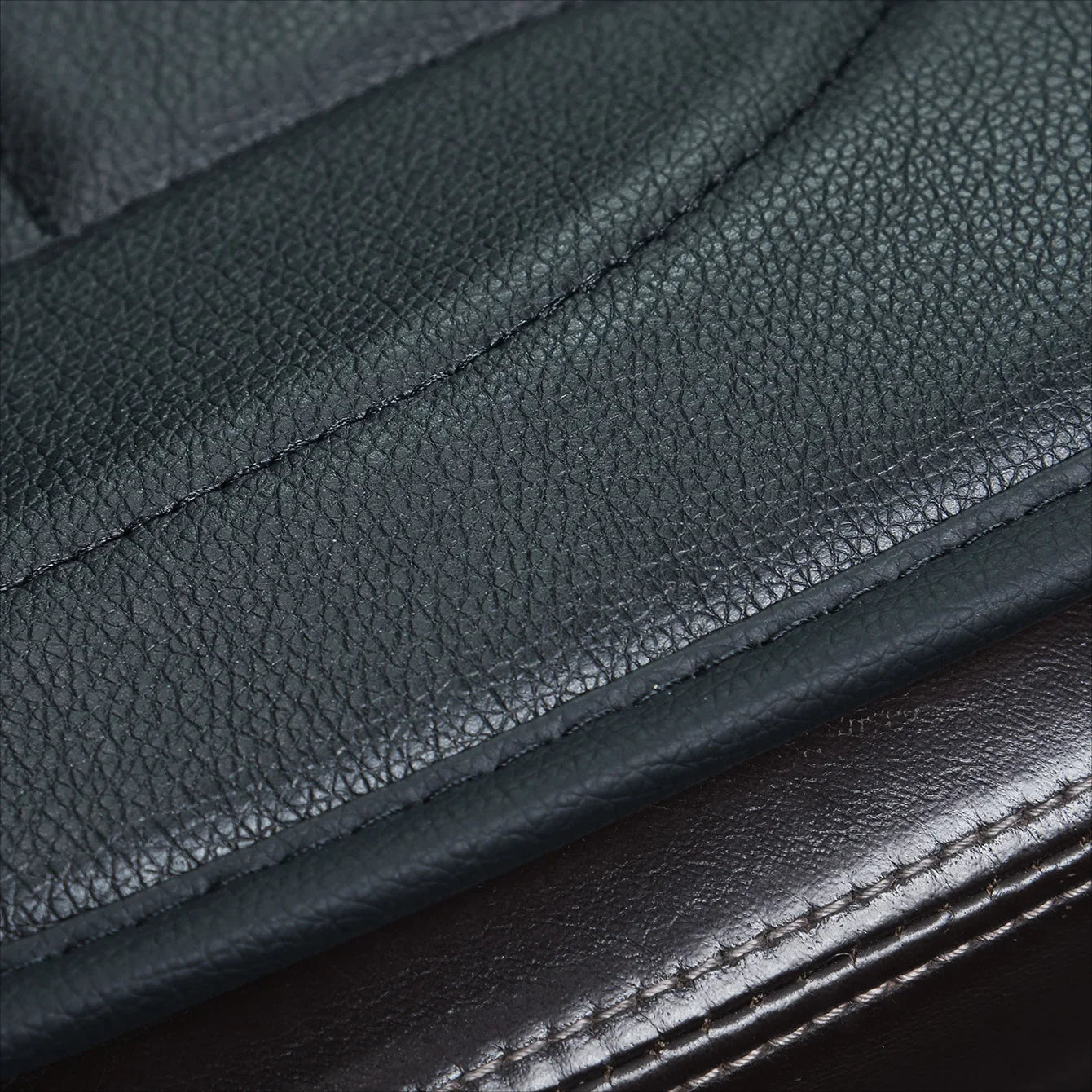 Car Front Seat Cushion  Leather Integrated Seat Cover All Seasons Universal  Fits Most Cars（18*40inch）