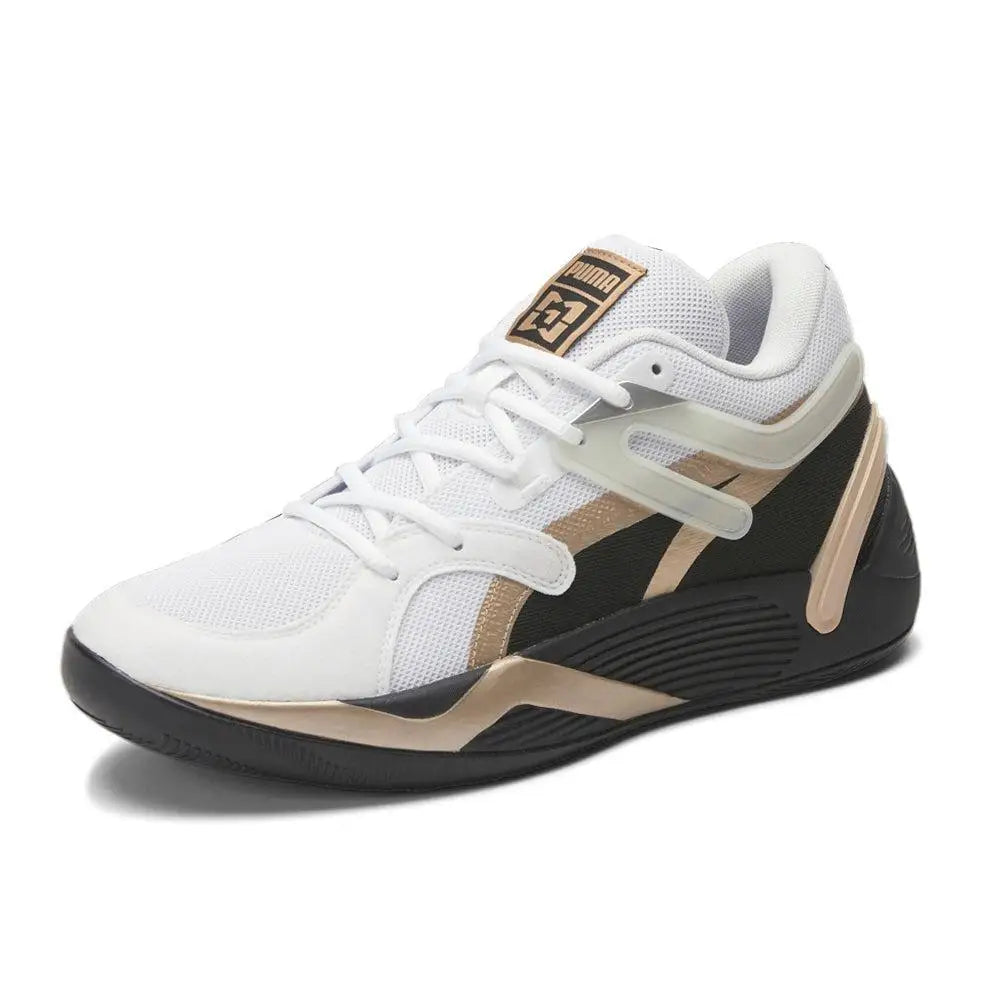 Puma Men's TVC Blaze Court Basketball Sneakers Black & White Exclusive Collection Sports Shoes