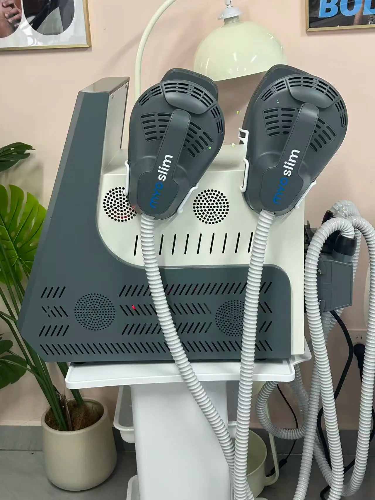 New Myoslim Body Sculpt Machine Sculpting Electromagnetic Stimulate Body Slimming Machines Muscle Build