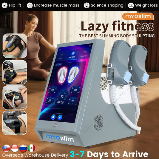 New Myoslim Body Sculpt Machine Sculpting Electromagnetic Stimulate Body Slimming Machines Muscle Build