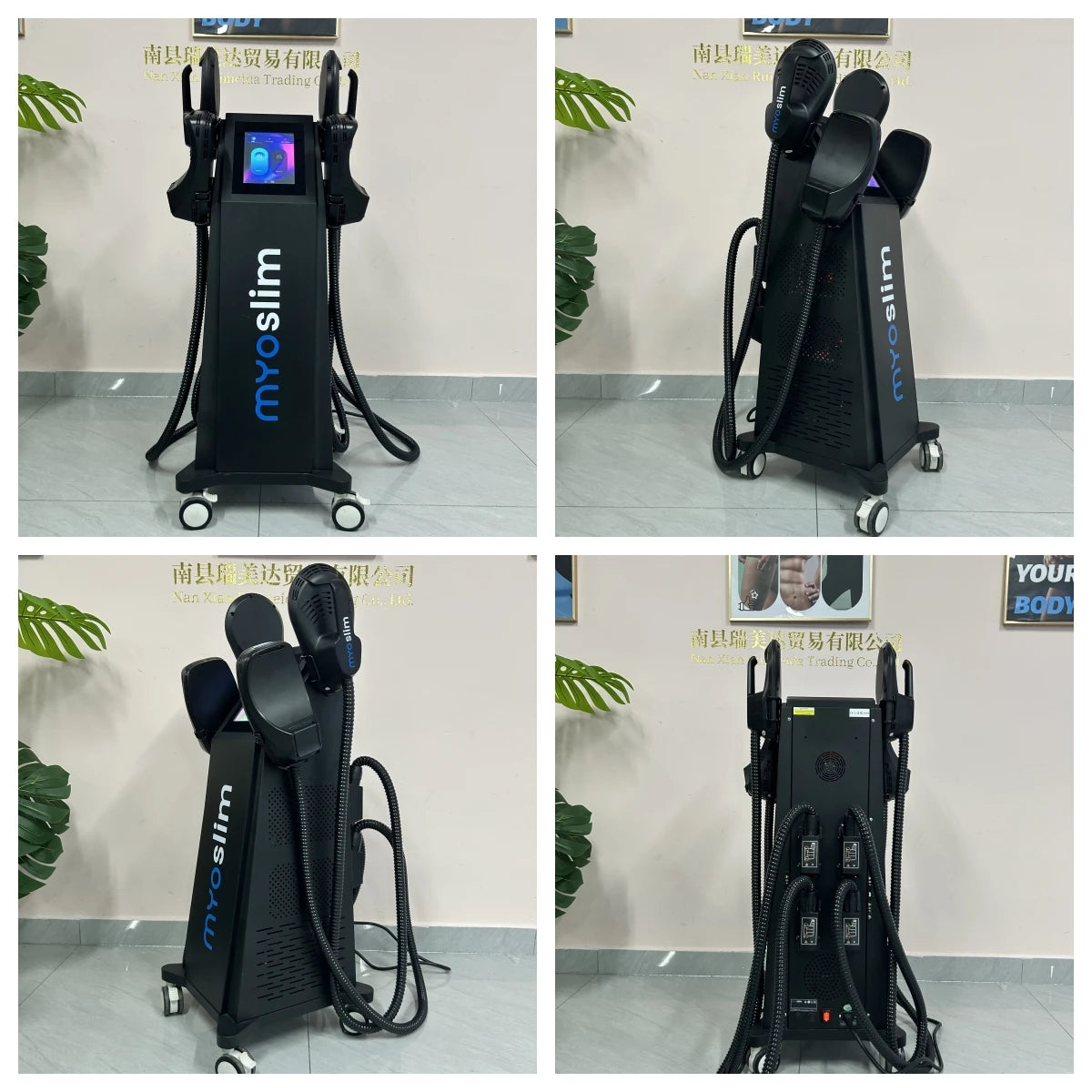 Professional EMS RF Body Sculpting Machine 15 Tesla 6500W Muscle Building Fat Burning Slimming Equipment