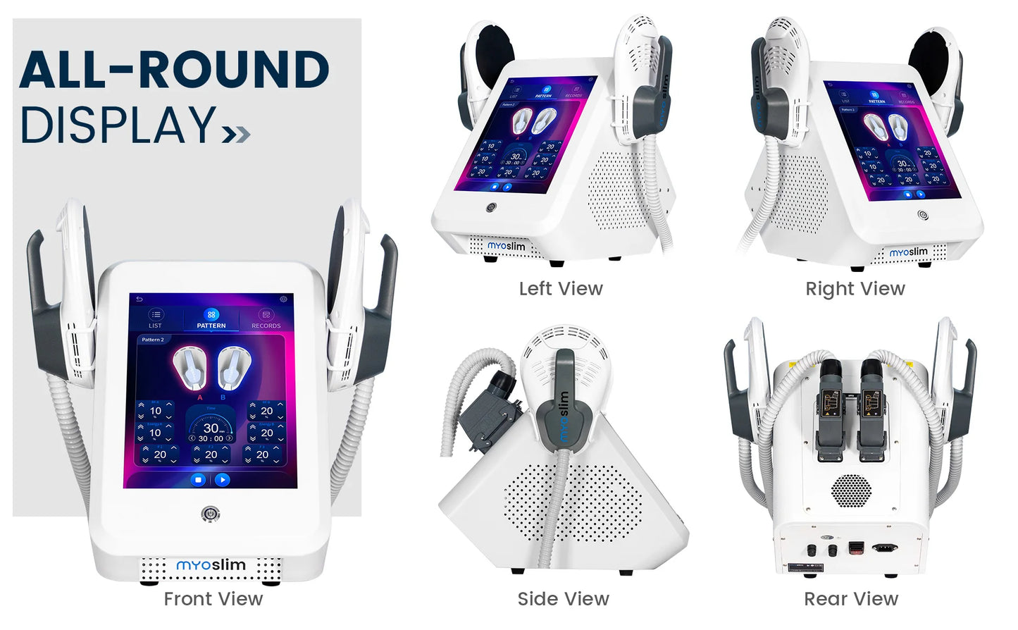 MYoslim 6500W 15Tesla Fat Removal Contouring Muscle Electric Stimulation Ems Body Sculpt Slimming Muslim Sets Machine