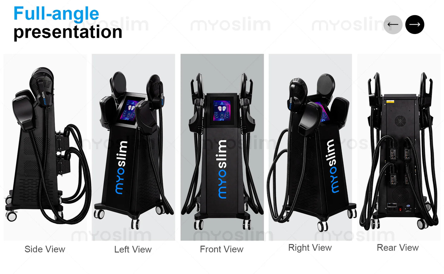 Professional EMS RF Body Sculpting Machine 15 Tesla 6500W Muscle Building Fat Burning Slimming Equipment