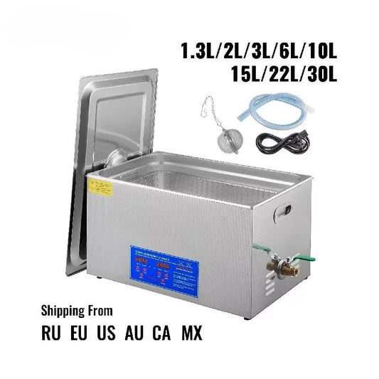 SucceBuy 6L Ultrasonic Cleaner Lave-Dishes Portable Washing Machine Dishwasher Digital Ultrasound Bath Home Clean Appliances