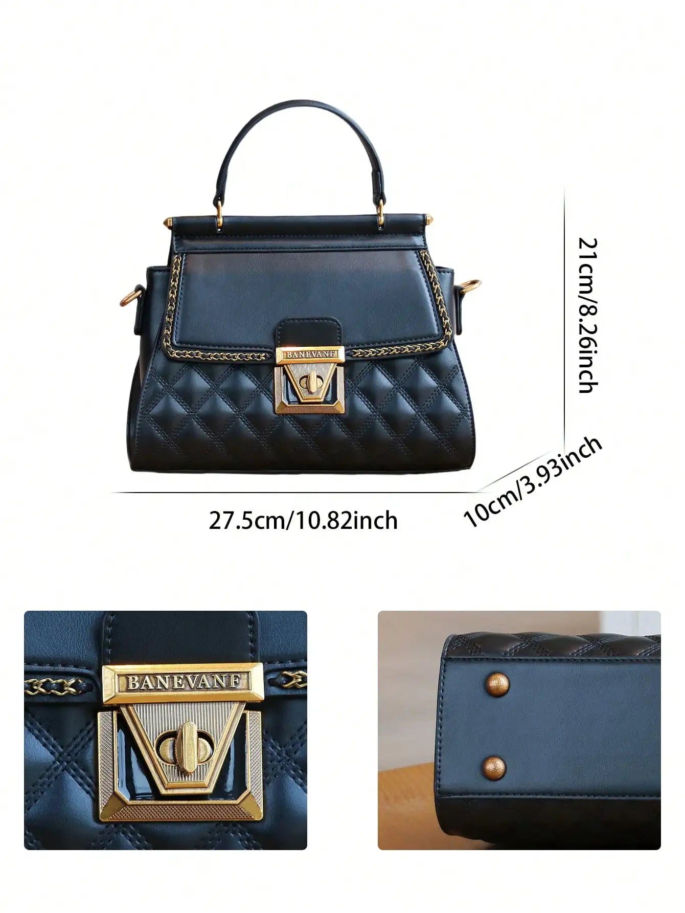 2026 new trend rhombic handbag niche design light luxury small bag advanced texture foreign style large capacity commuter should