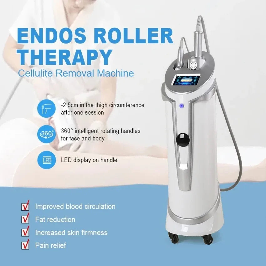 Upgrade Big Screen Body Slim Roller Endospheres Beauty Device 8D Roller Massage Slimming Therapy Machine