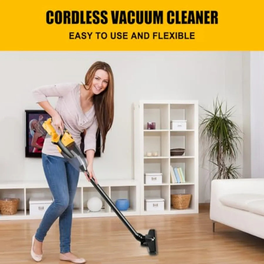 Cordless Vacuum Cleaner Compatible with DEWALT 20V Battery (Battery NOT Included), Handheld Vacuum for Home, Boat, Workshop, Car