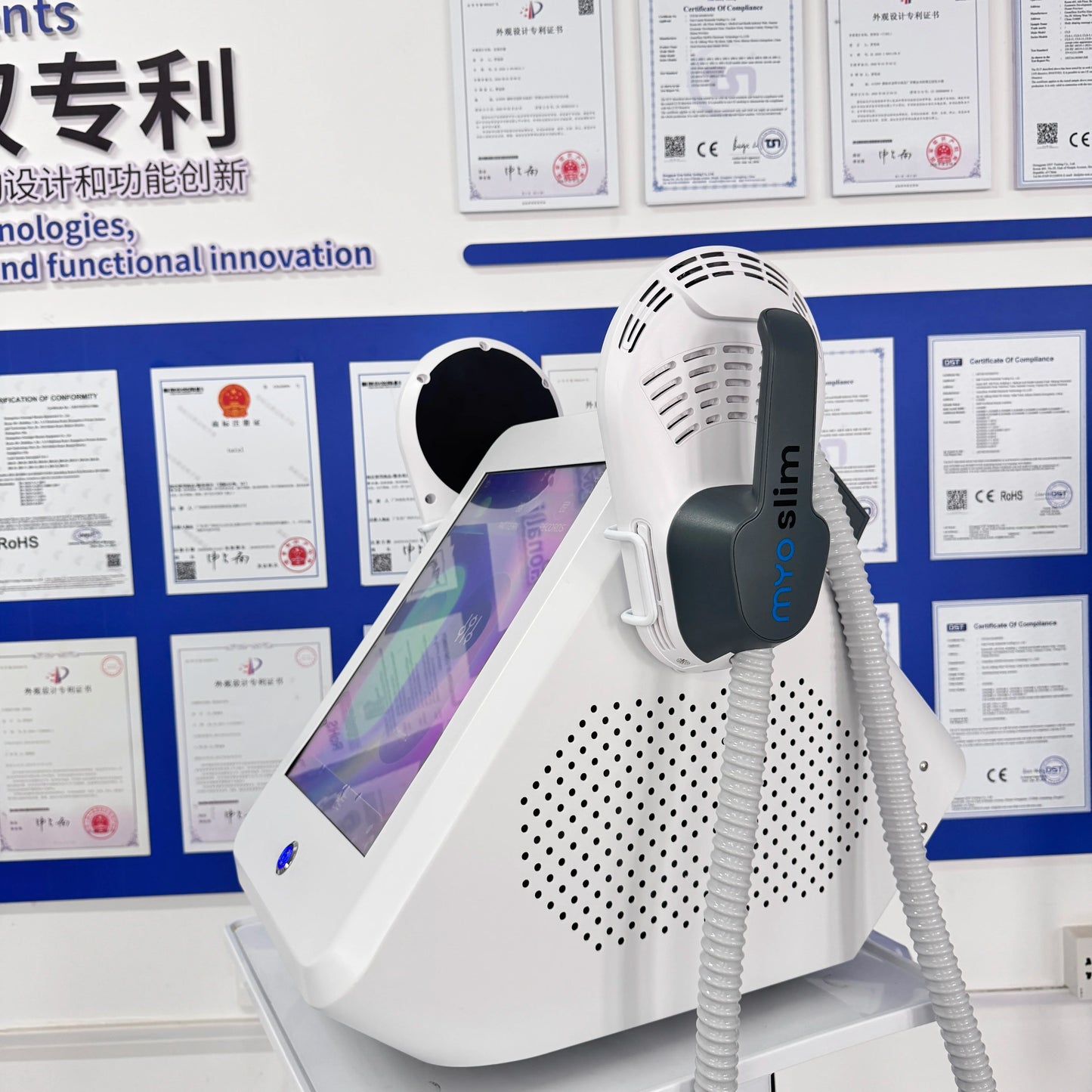 MYoslim 6500W 15Tesla Fat Removal Contouring Muscle Electric Stimulation Ems Body Sculpt Slimming Muslim Sets Machine