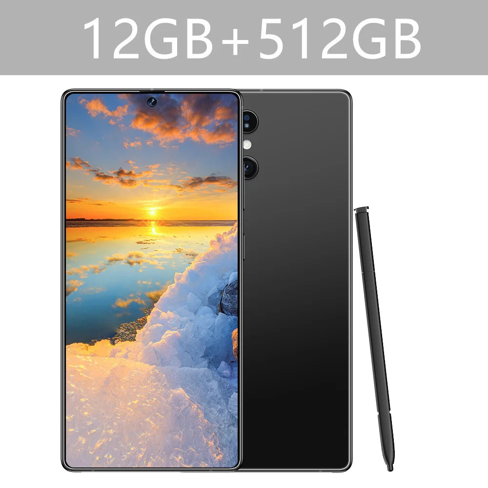 Silicone Cover For SMS 25 Ultra Cellphones Dual Sim Android Smartphone 22GB+2TB Soft Cases For Cell Mobile Phones Global Version