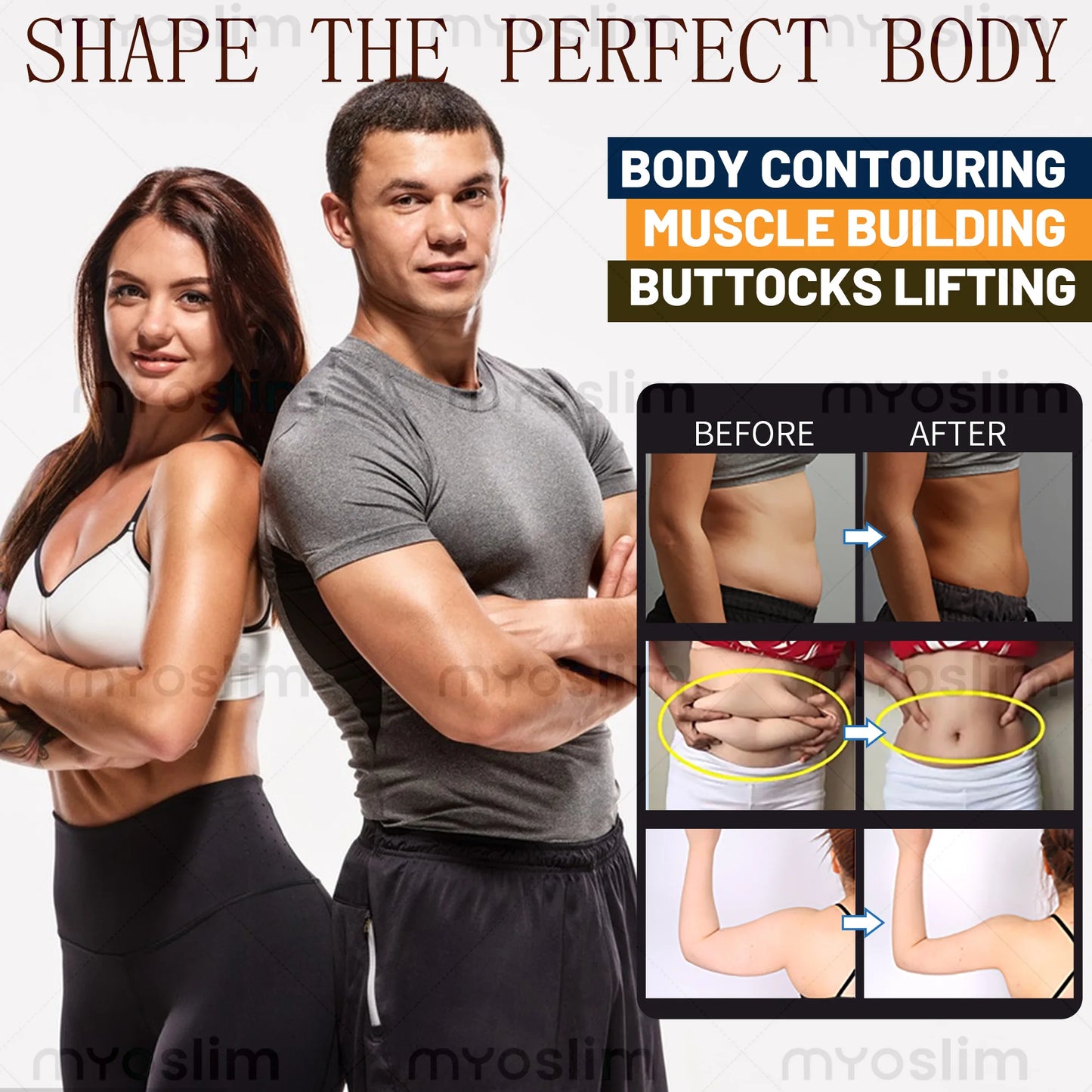 Professional EMS RF Body Sculpting Machine 15 Tesla 6500W Muscle Building Fat Burning Slimming Equipment