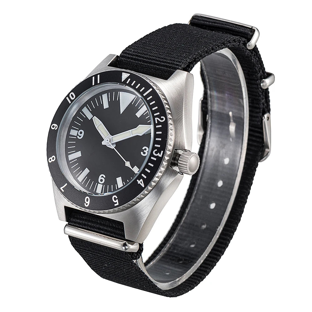 QM 'Vietnam' Men's Luminous Dive Watch US Special Forces UDT Military 300M Diver C3 SM8019DC
