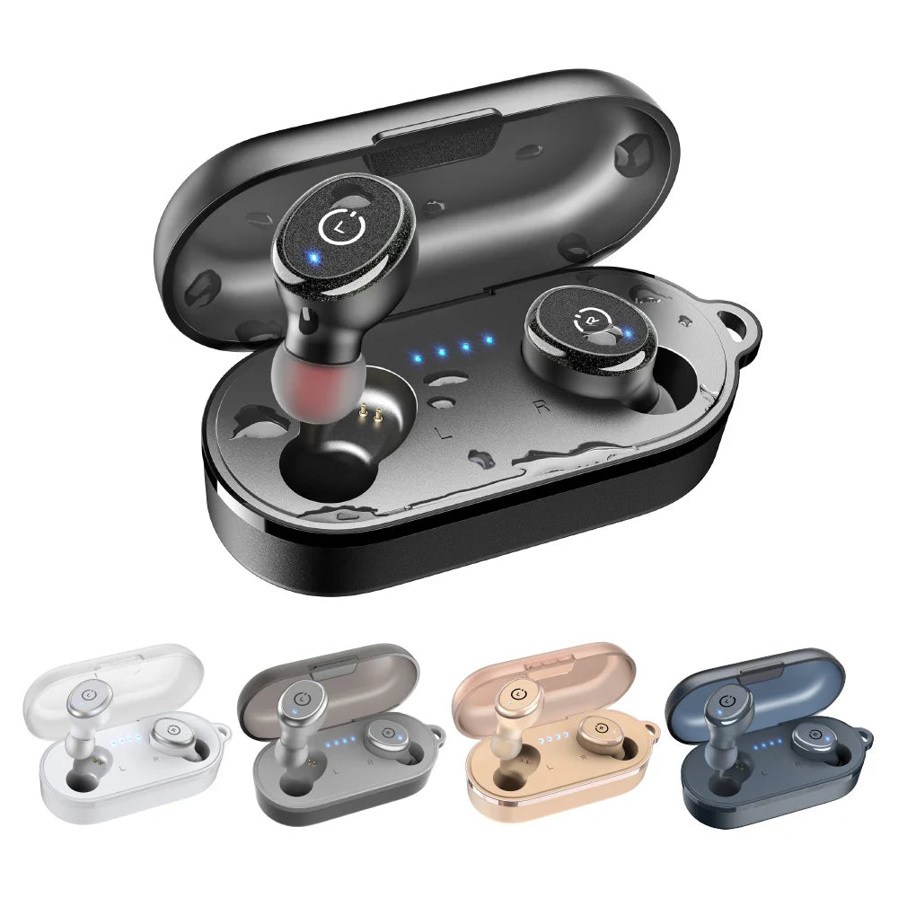 Refurbished TOZO TWS Earbuds AI Translate In Ear Bluetooth 5.3 Earphones with Mic ENC Touch Control  32 Preset EQs Support APP