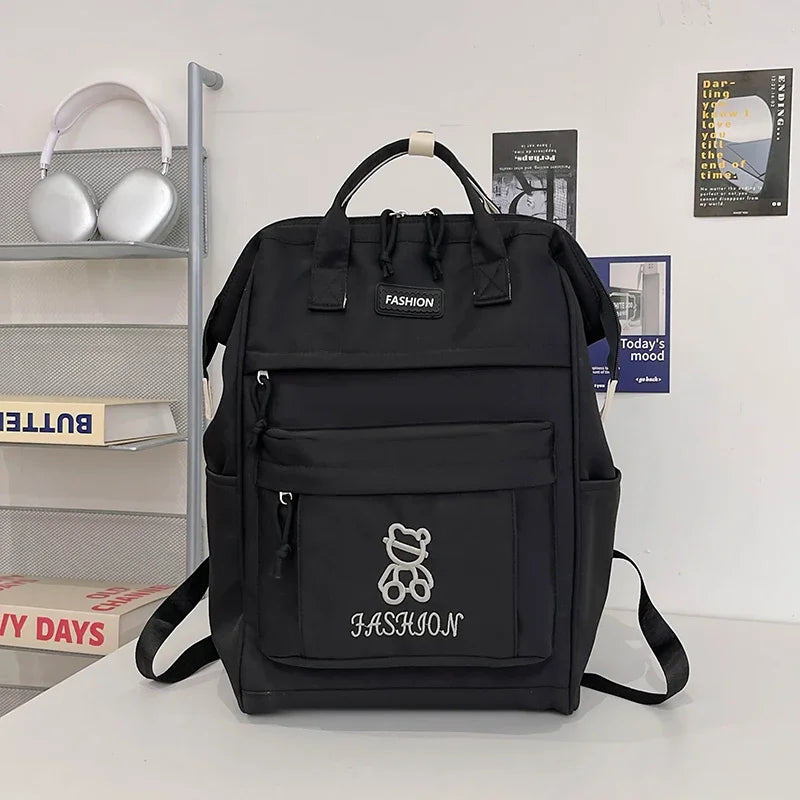 Cute Aesthetic Backpack For Girls School Bags Students Large Preppy Bookbags Travel Daypack Laptop College Backpack For Women