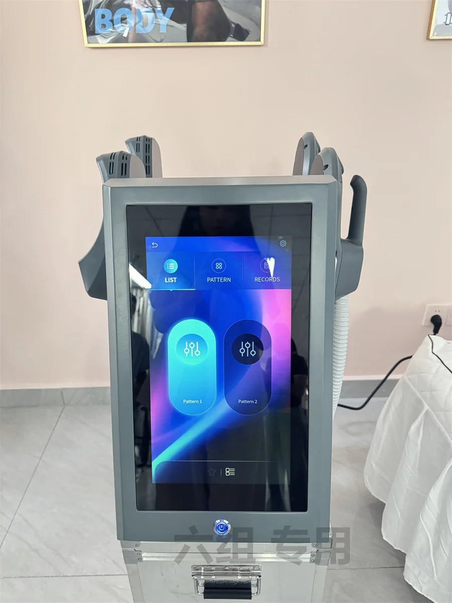 New Myoslim Body Sculpt Machine Sculpting Electromagnetic Stimulate Body Slimming Machines Muscle Build