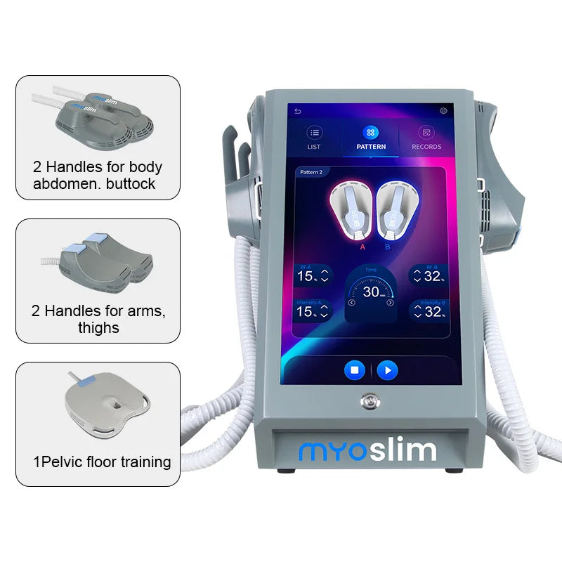 MYOslim Professional 6500W  EMSzero RF Body Slimming Sculpting Machine Muscle Building Fat Burning Equipped with pelvic cushion