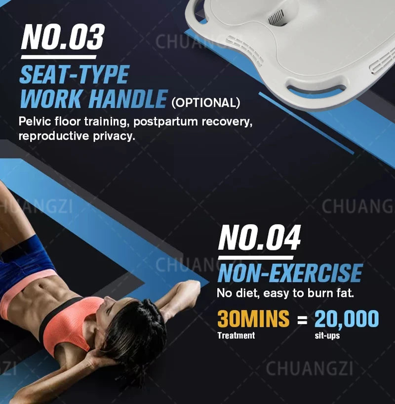 Professional EMSZERO Sculpting NEO RF Machine EMS Body Slimming HI-EMT PRO Muscle Stimulation Fat Removal