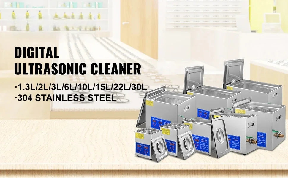 SucceBuy 6L Ultrasonic Cleaner Lave-Dishes Portable Washing Machine Dishwasher Digital Ultrasound Bath Home Clean Appliances