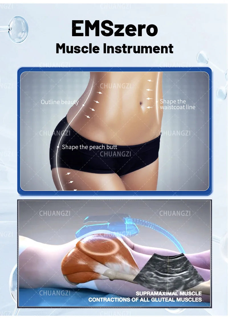 Professional EMSZERO Sculpting NEO RF Machine EMS Body Slimming HI-EMT PRO Muscle Stimulation Fat Removal