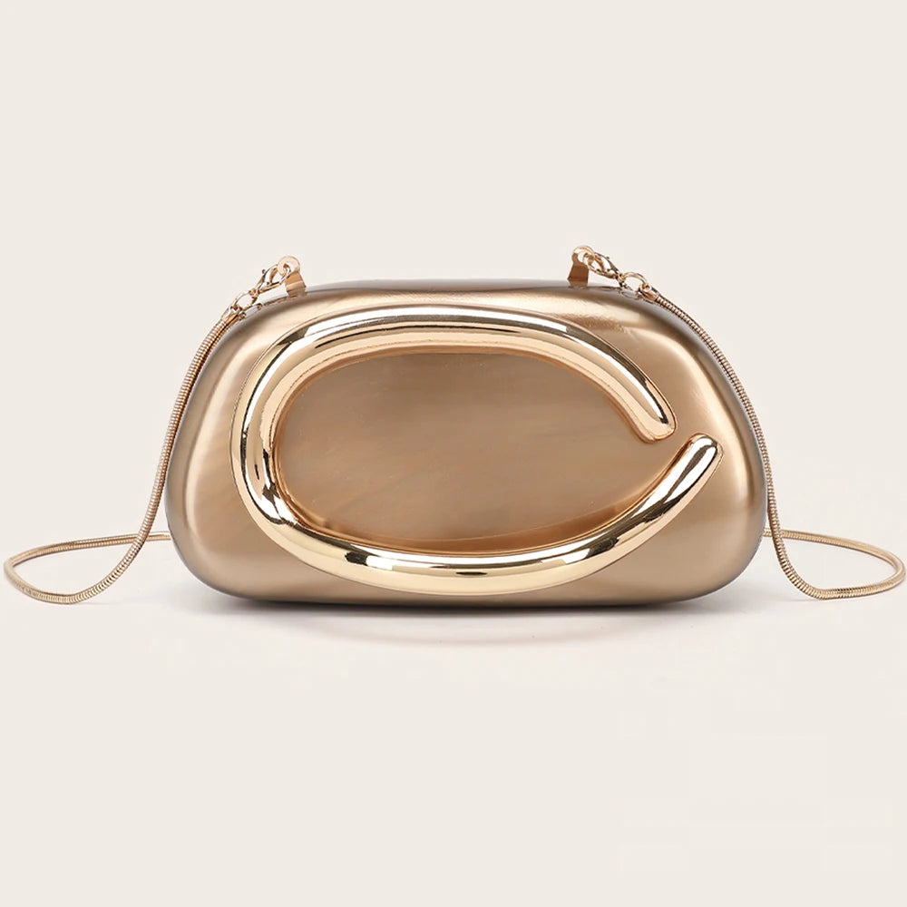 Box Bag Metal Details Crossbody Bag Acrylic Shoulder Bags Luxury Brand Handbags Women's Handbag Ladies Female Evening Purse