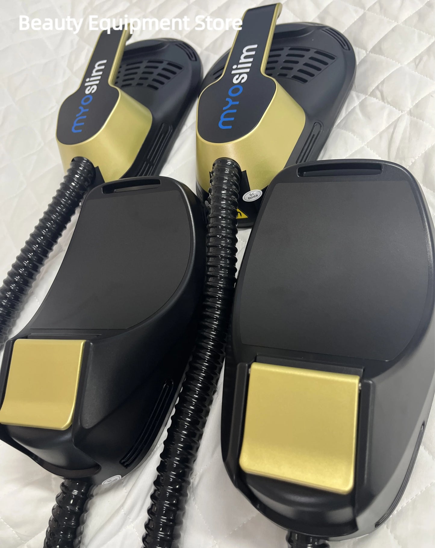 Professional RF MYOslim Body Sculpting Machine Electric Fat Burning Slimming Muscle Stimulator 15 Tes 6500W 5 Handle Neo