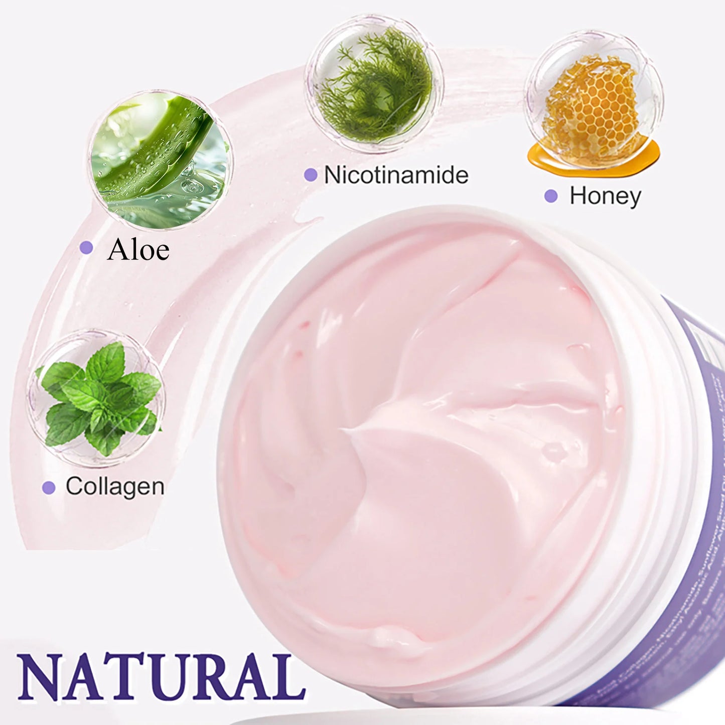 AILKE Stains Remover Face Cream With Glutathione, Lightening Facial Skin Care, Whitening, Reduce Dark Spots, For All Skin Types