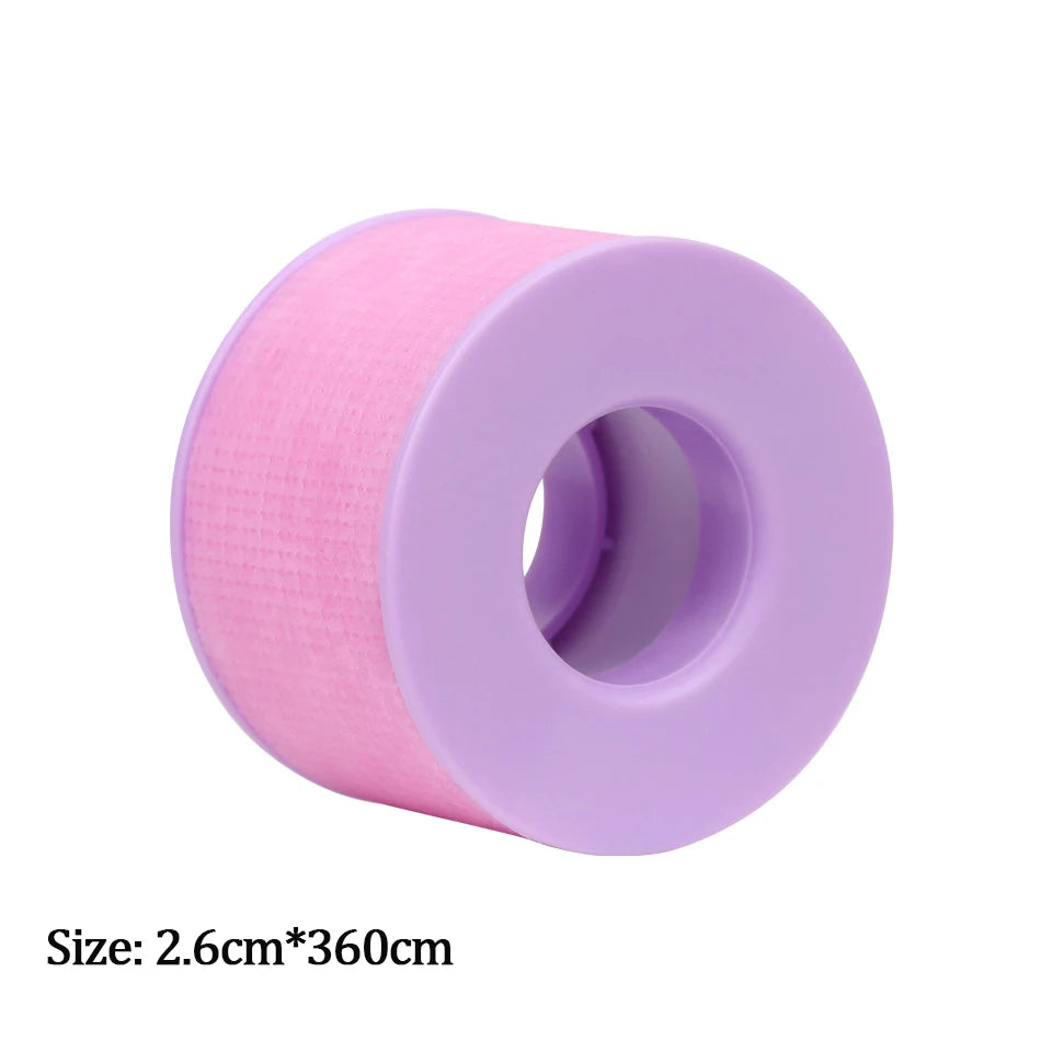 Sensitive Skin Using Silicone Eyelash Tape Gel Makeup Tools Materials for Eyelash Extensions and Lash Extension Tape Supplies