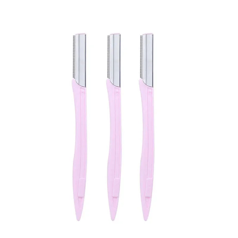 Karsyngirl 3/5/7Pc Eyebrow Razor Multipurpose Exfoliating Dermaplaning Makeup Tool Eye Brow Knife Face Hair Removal Blade Shaver
