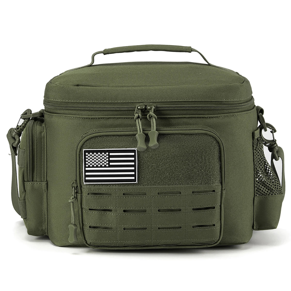 Tactical Lunch Box for Men Outdoor Heavy Duty Lunch Bag Work Leakproof Insulated Durable Thermal Cooler Bag Meal Camping Picnic