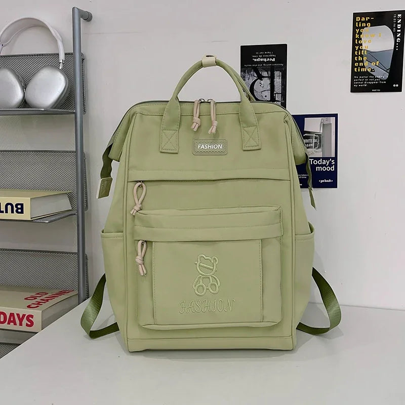 Cute Aesthetic Backpack For Girls School Bags Students Large Preppy Bookbags Travel Daypack Laptop College Backpack For Women