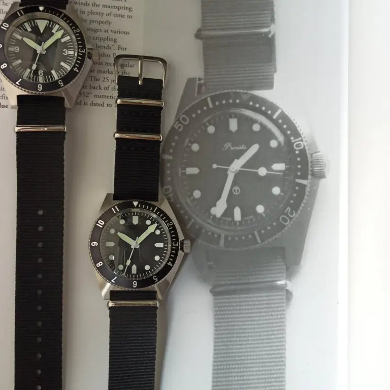 QM 'Vietnam' Men's Luminous Dive Watch US Special Forces UDT Military 300M Diver C3 SM8019DC