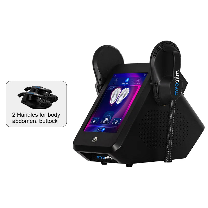 Myoslim Neo Portable EMS Machine Electromagnetic Body Slimming Muscle Stimulate Fat Removal Build Muscle.