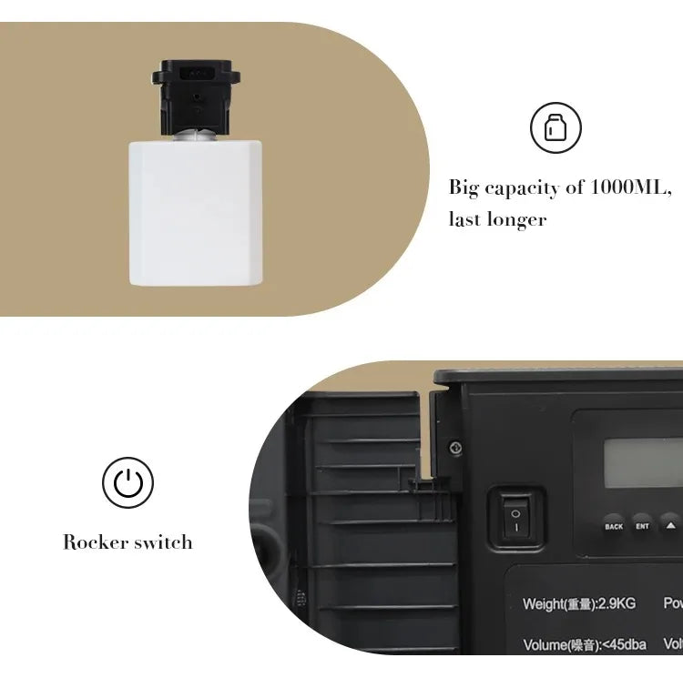 4000m³ Commercial Electric Aroma Diffuser WIFI Bluetooth Air Freshener Fragrance for Home Perfume Essential Oils Flavoring