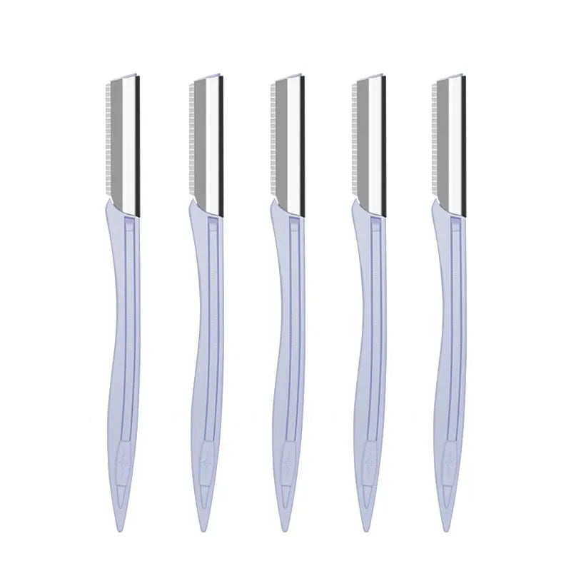 Karsyngirl 3/5/7Pc Eyebrow Razor Multipurpose Exfoliating Dermaplaning Makeup Tool Eye Brow Knife Face Hair Removal Blade Shaver