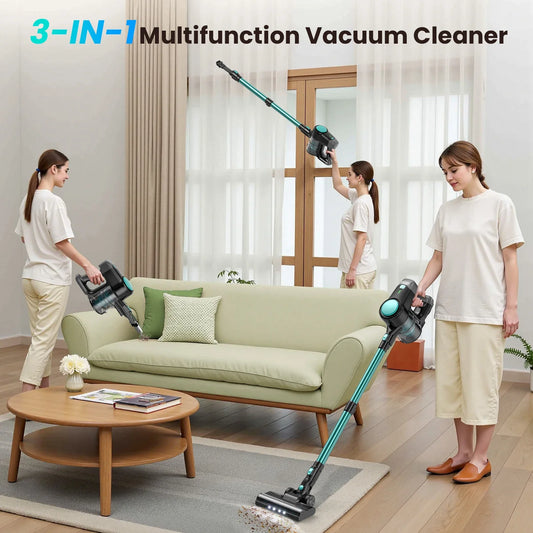 Vastorm N3T Cordless Vacuum Cleaner 20Kpa Ultra Lightweight 6 in 1 Stick Vacuum Up to 40min Runtime for Home Pet Hair Hard Floor