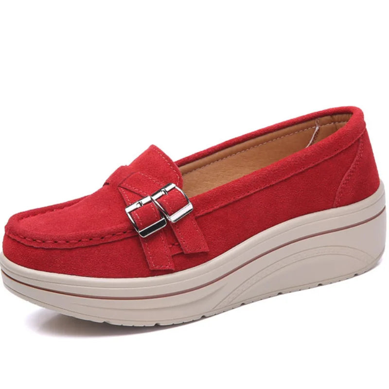New women's loafers comfortable lightweight non-slip women spring and autumn casual flat shoes walking large size