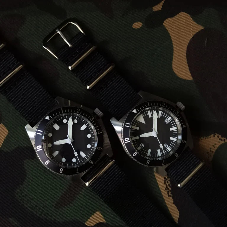 QM 'Vietnam' Men's Luminous Dive Watch US Special Forces UDT Military 300M Diver C3 SM8019DC
