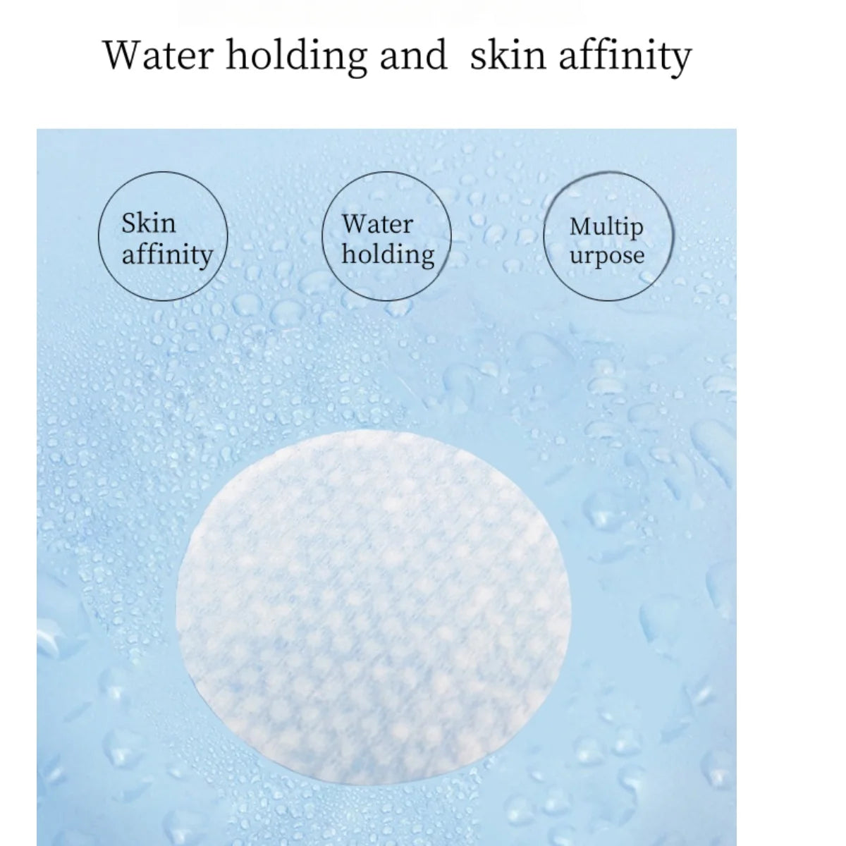 960 Pcs Bulk Makeup Remover Cotton Pads - Wet/Dry Dual Use, Thickened Soft & Skin - Friendly Disposable Cleansing Wipes for Face