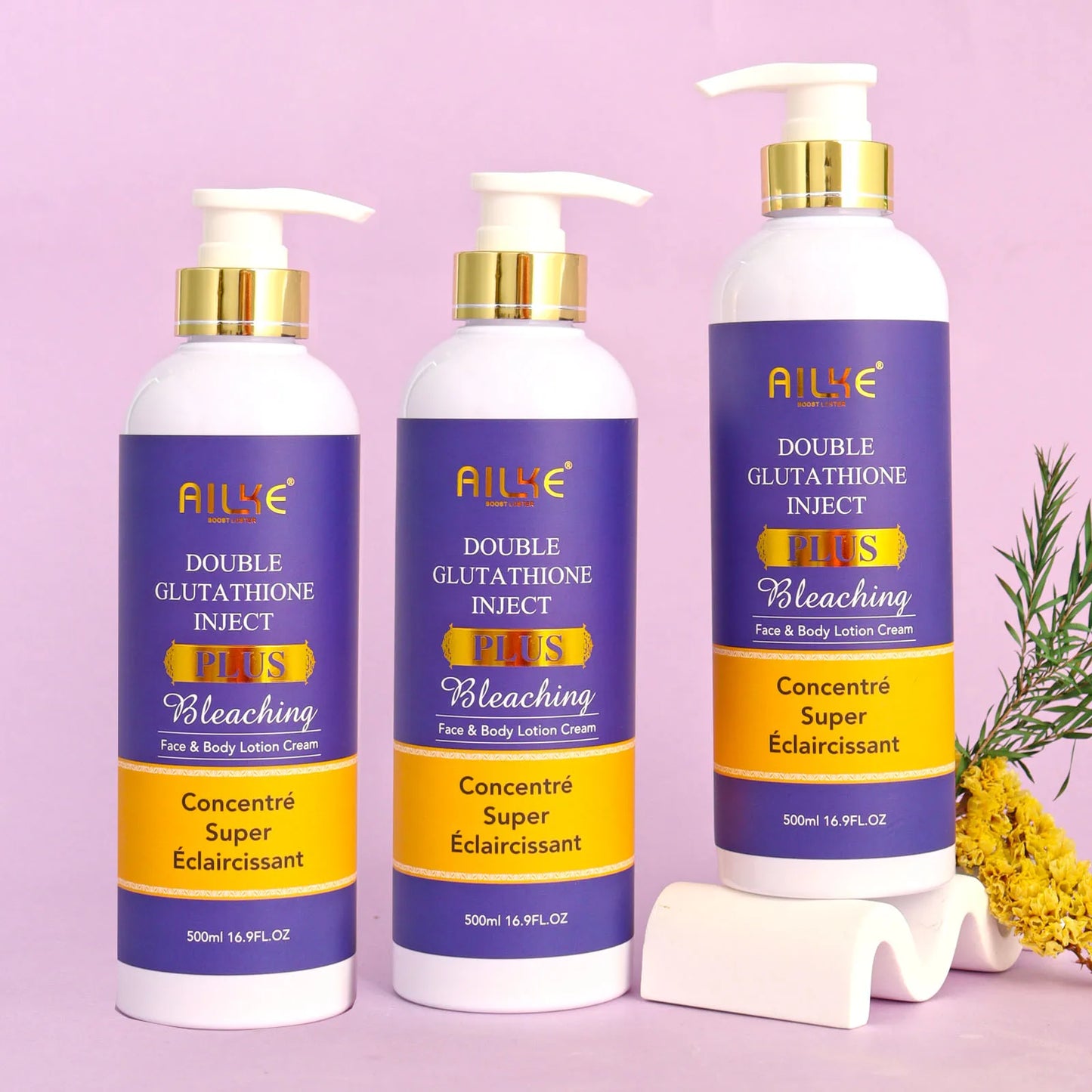 AILKE Dark Spot Corrector PLUS Cream for Women, Uneven Skin Tone, Moisturize, Smooth, Soft, Glowing Skin, 500ml