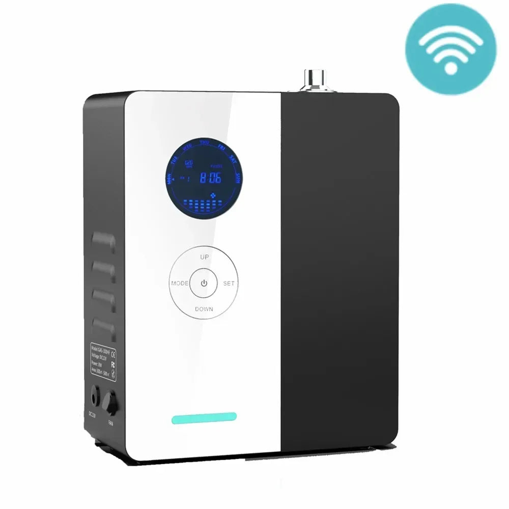500m³ Hotel Aroma Essential Oil Diffuser Multi Segment Timing Air Freshener Room Fragrance Office Perfume Purifier Scent Machine