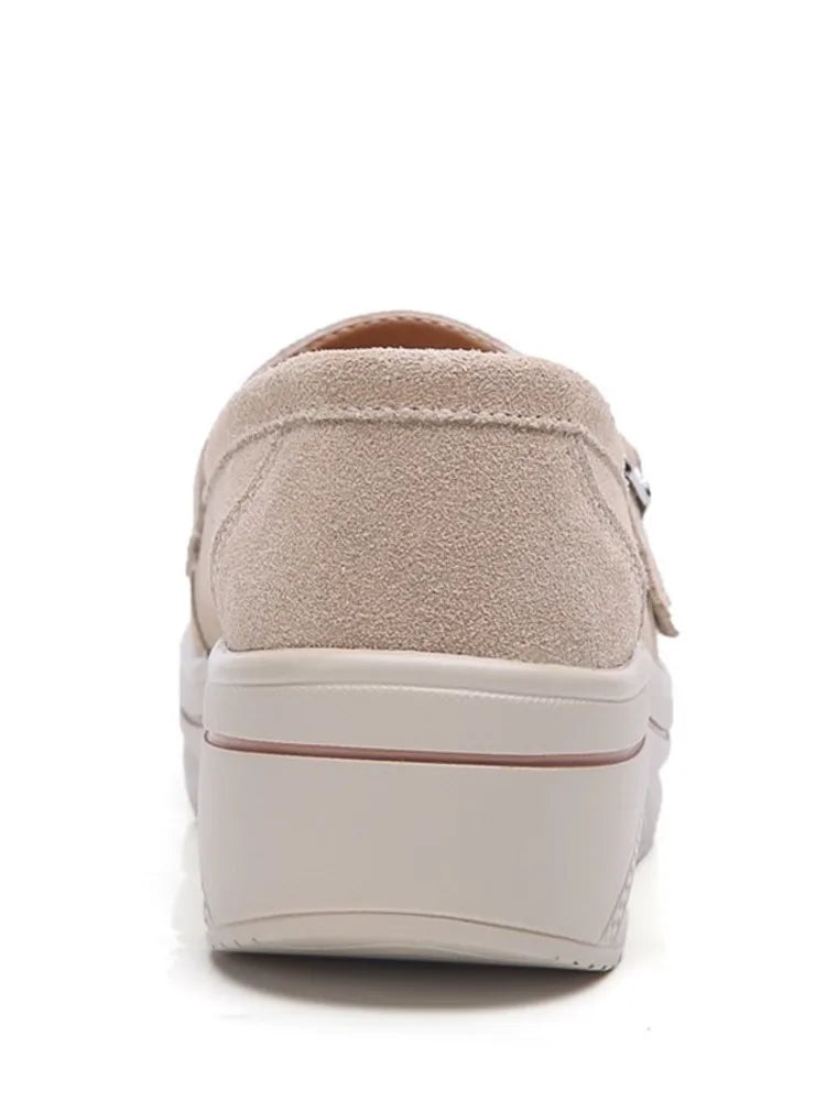 Men's and women's casual sports shoes spring and summer flat non-slip breathable loafers flying mesh running fitness men's shoes