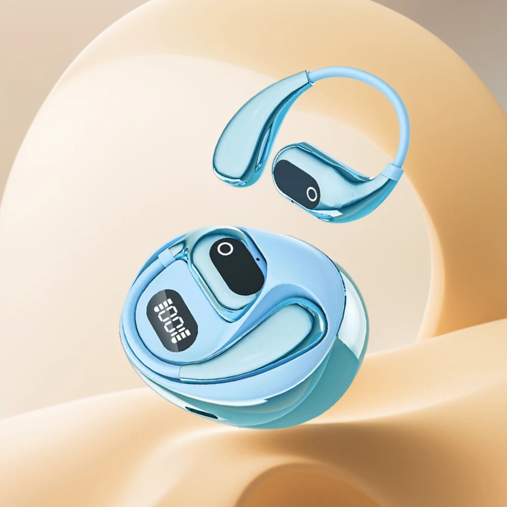 AI Intelligent Translator Earbuds 138 Languages Bluetooth-Compatible 5.3 Two-Way Voice Translator Waterproof Open Ear Headphones