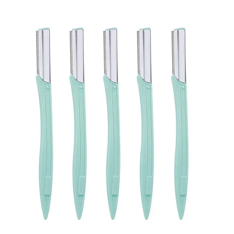 Karsyngirl 3/5/7Pc Eyebrow Razor Multipurpose Exfoliating Dermaplaning Makeup Tool Eye Brow Knife Face Hair Removal Blade Shaver