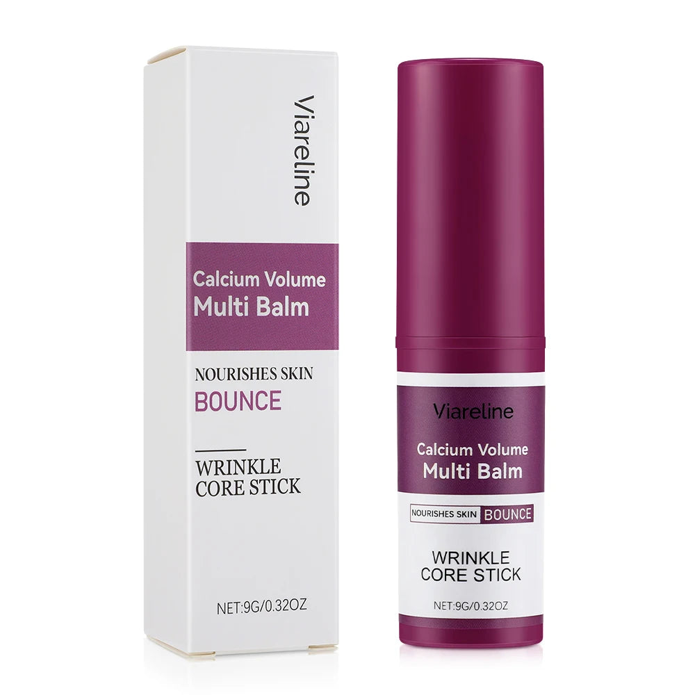 Anti-Aging Calcium Volume Multi Balm Stick Hydrating Firming Skin Soothing Dryness Deep Moisturizing Cream Stick Ship From USA