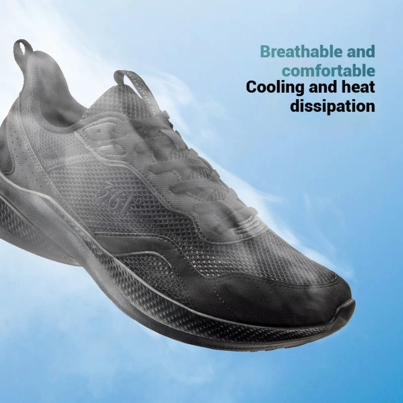 361 Degrees Men's Running Shoes Mesh Comfortable Lightweight Rebound Airy Wear-resistant Grippy Jogging Male Sneakers 672522217