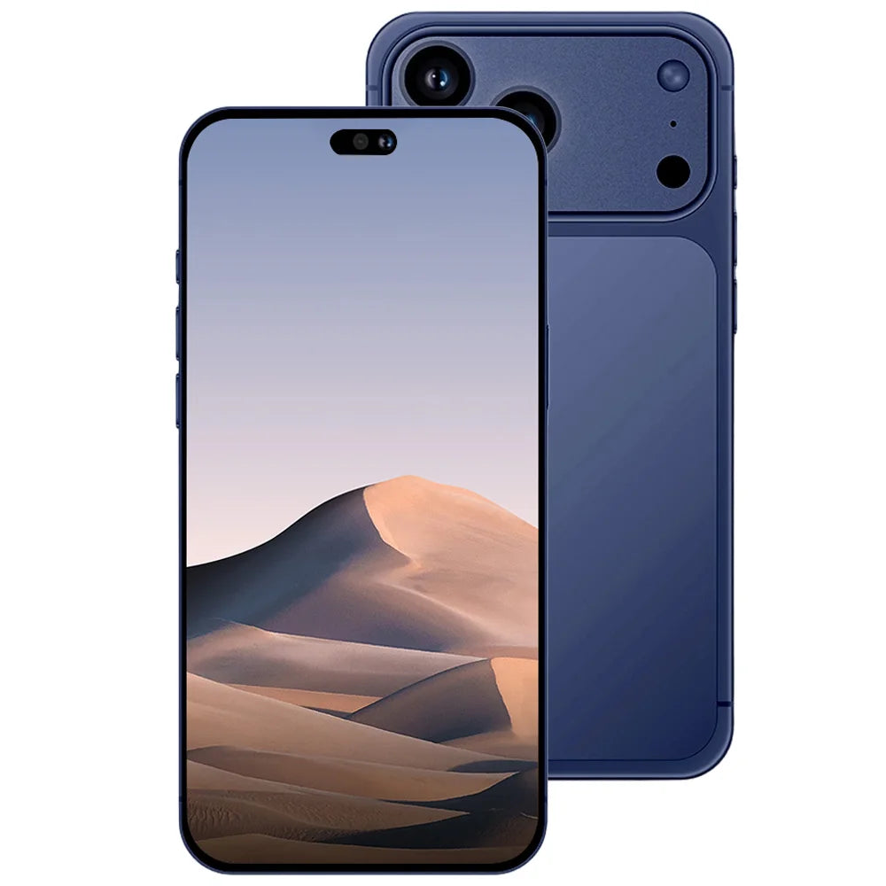 HOT New i17 Pro Max 8000mAh Battery 7.3HD 5G Dual Card Global Edition Original Cheap Smart Android Facial Recognition Function