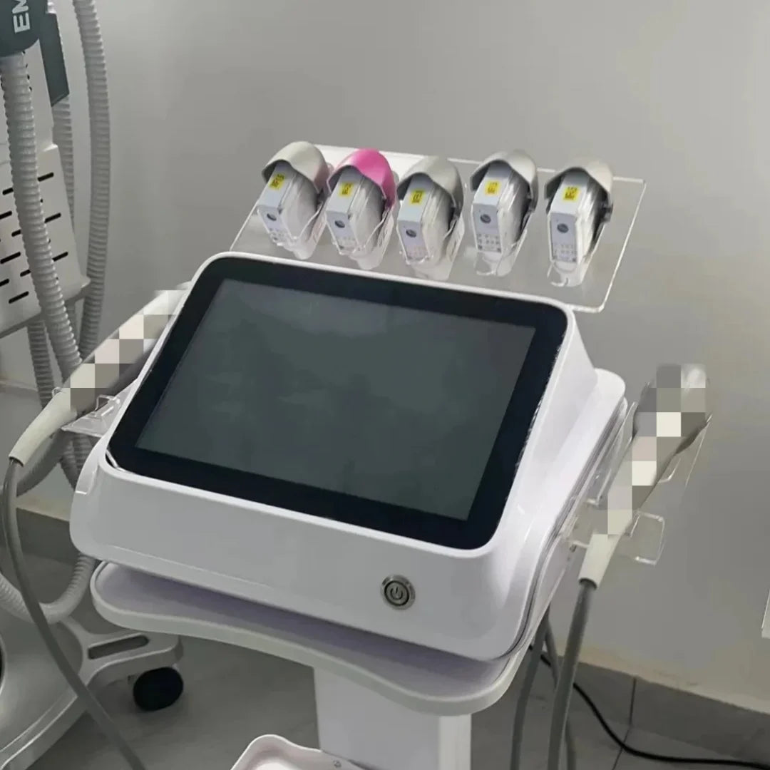 7D Professional Beauty SPA Machine RF Cavitation Vacuum Body Tightening Fat Burning Slimming Skin Firming Home Salon Use
