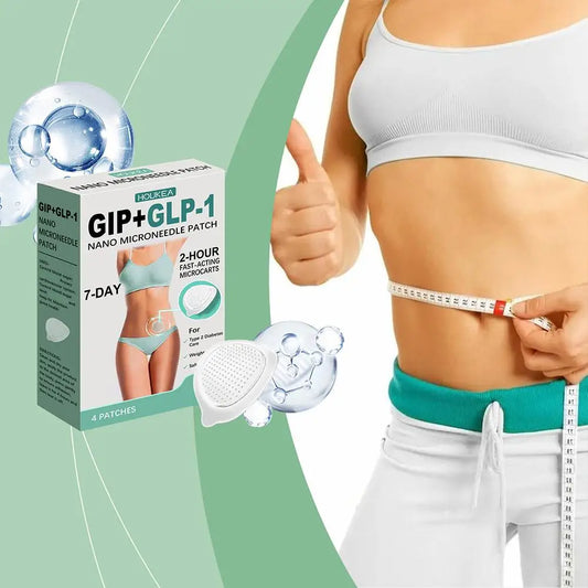 Nano Micro Needle Plasters, GLP GLP-1 Microneedle Plasters, Firming Line Improvement Skin Care Patch (4pcs/1box)