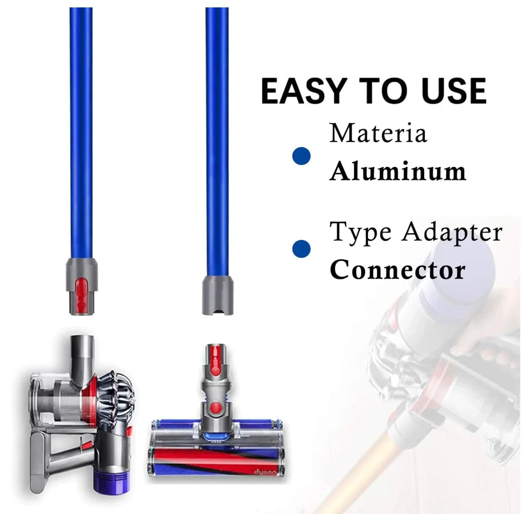 Replacement Wand Quick Release Wand Compatible with Dyson V15 V11 V10 V7 V8 Cordless Stick Vacuum Cleaner(Blue)